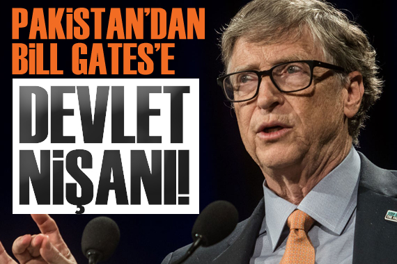 Pakistan dan Bill Gates e devlet nişanı!